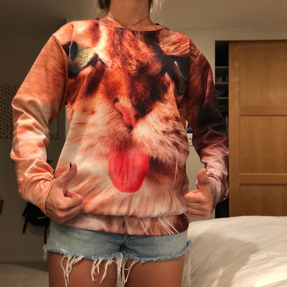 @shelfies cat sweater